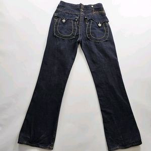 빈티지 청바지 부츠컷 진청 사이즈34 R2185