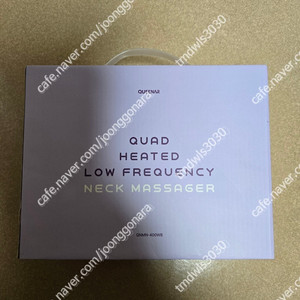 (새상품) 저주파 온열 목마사지기 QNMN-400WB