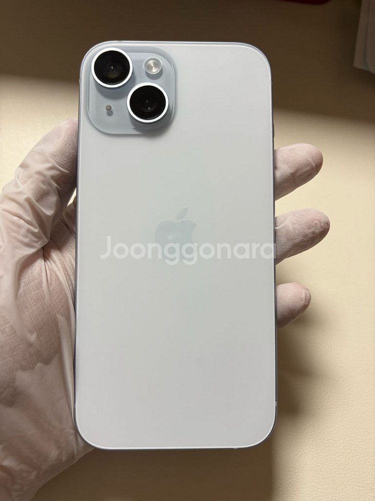 (S급) 아이폰 15 256GB 블루 자급제--2