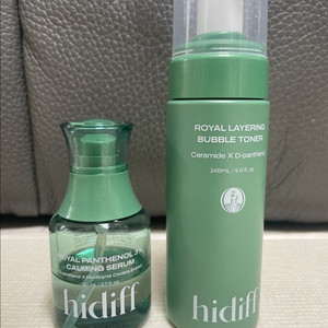히디프 버블토너+히디프 판테놀세럼 택포3만원