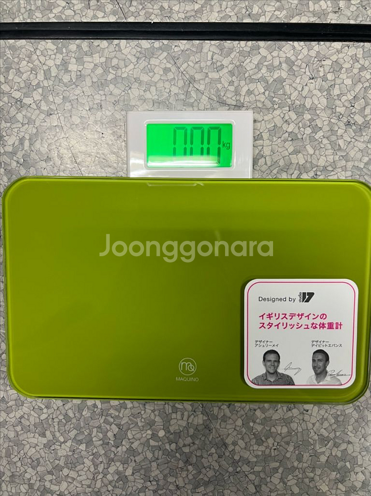 마키노 MAQUINO 체중계 팝니다!!--0