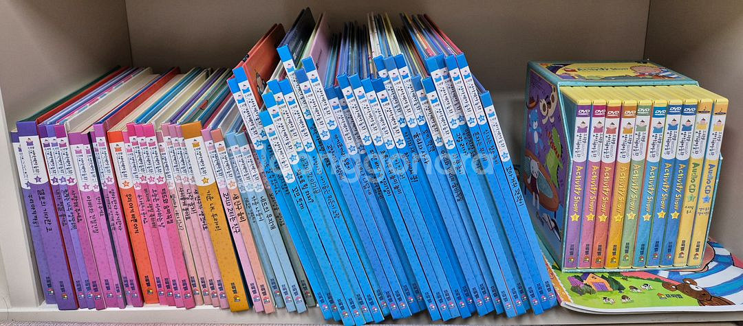 프뢰벨 영아테마동화 전구성[도서50권/DVD,CD/지침--0