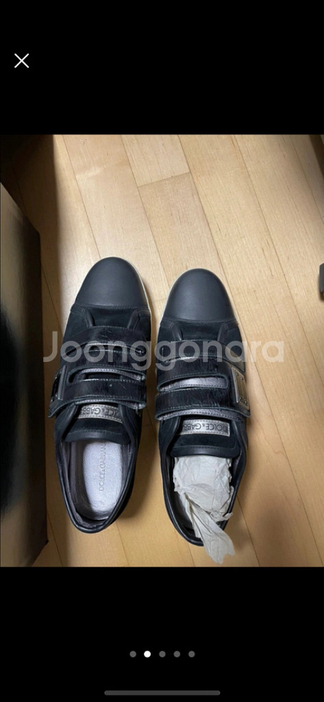 돌체엔가바나벨크로스니커즈--1