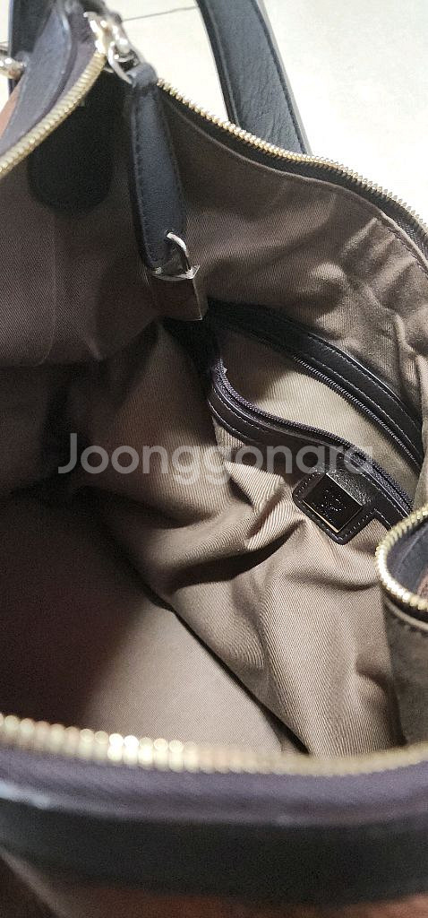 MCM 브라운 비세토스 호보숄더백--6