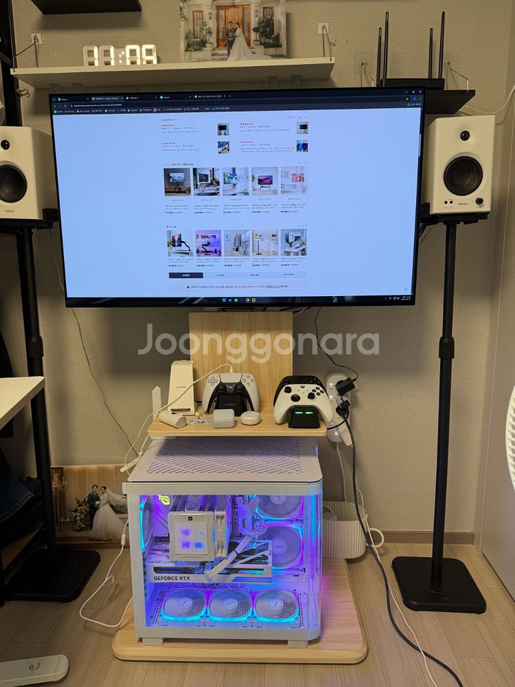 카멜마운트 이동식 TV 거치대 판매합니다--3