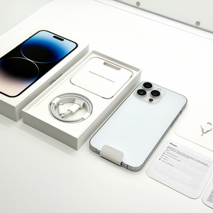 완전 새폰급 아이폰14 Pro Max 화이트 256GB