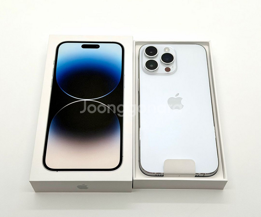 완전 새폰급 아이폰14 Pro Max 화이트 256GB--3
