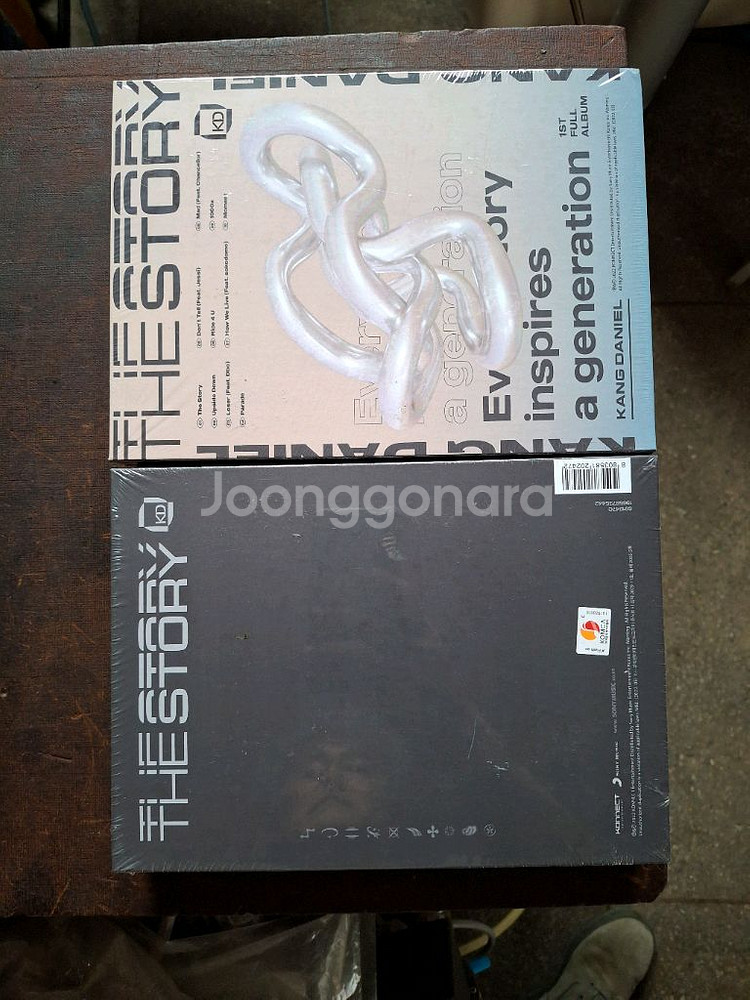 강다니엘 the story 엘범2개일괄--0