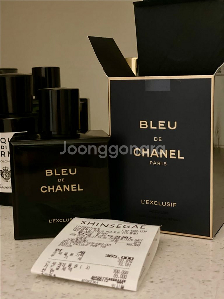 블루드샤넬 렉스클루시프 100 ml 향수--2