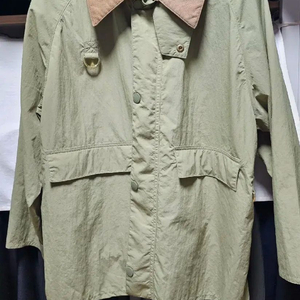 바버 Barbour 카키 스페이 샤워프루프 자켓 새제품