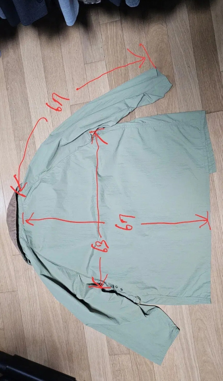 바버 Barbour 카키 스페이 샤워프루프 자켓 새제품--3