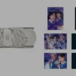 미개봉) 방탄소년단 달마중반지( 트윈링)