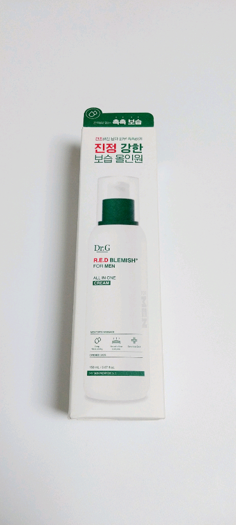 [새상품] 닥터지 레드 블레미쉬 포 맨 올인원 크림--4