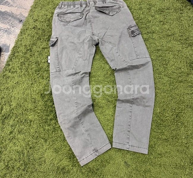 스톤아일랜드 흑청 카고바지 카고팬츠 30~34인치--2