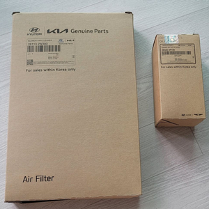 싼타페 더 프라임 오일필터, 에어필터