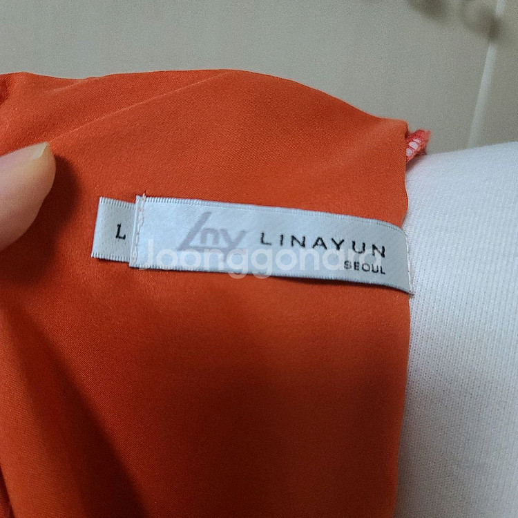 이나연 원피스 다홍빛네이비 홀복--4