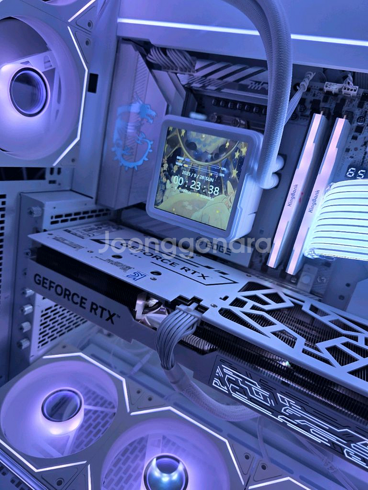 라이젠7 9800X3D RTX5080 화이트 빅타워PC--0