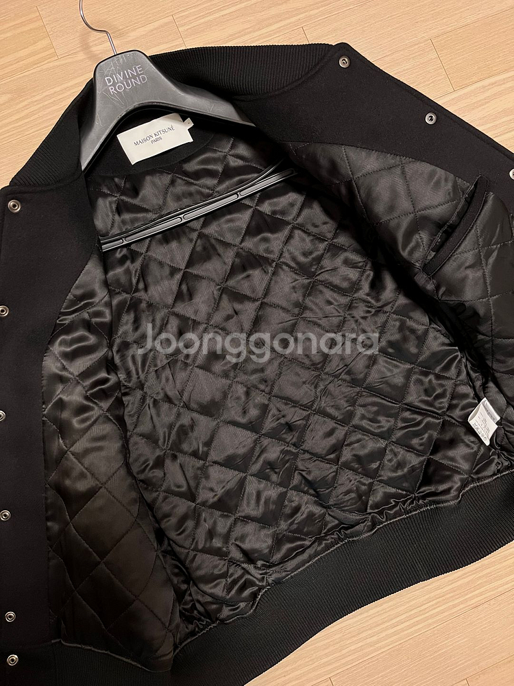 메종키츠네 클래식 테디자켓 L 사이즈 (제니자켓)--4