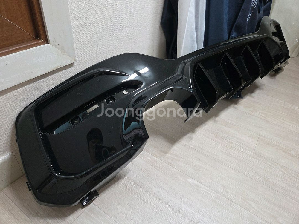 BMW F20 쉐도우 프론트립 리어디퓨저 듀얼배기--1