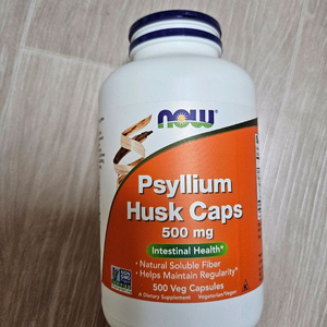 (490알) 나우푸드 500mg 차전자피 식이섬유