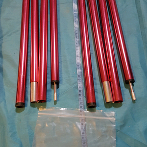 알루미늄 폴대 200cm 2개 캠핑 차박 타프