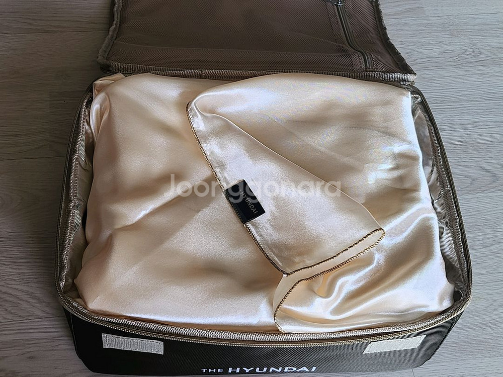 현대백화점 보냉백+보자기+선물박스--4