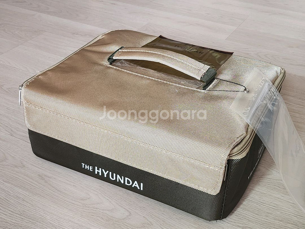 현대백화점 보냉백+보자기+선물박스--2