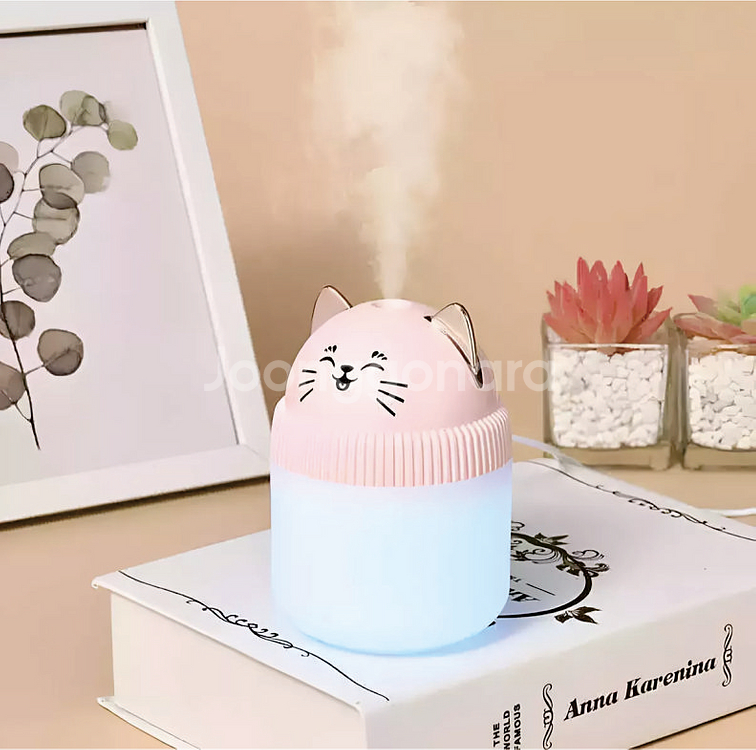 고양이 무드등 가습기--3