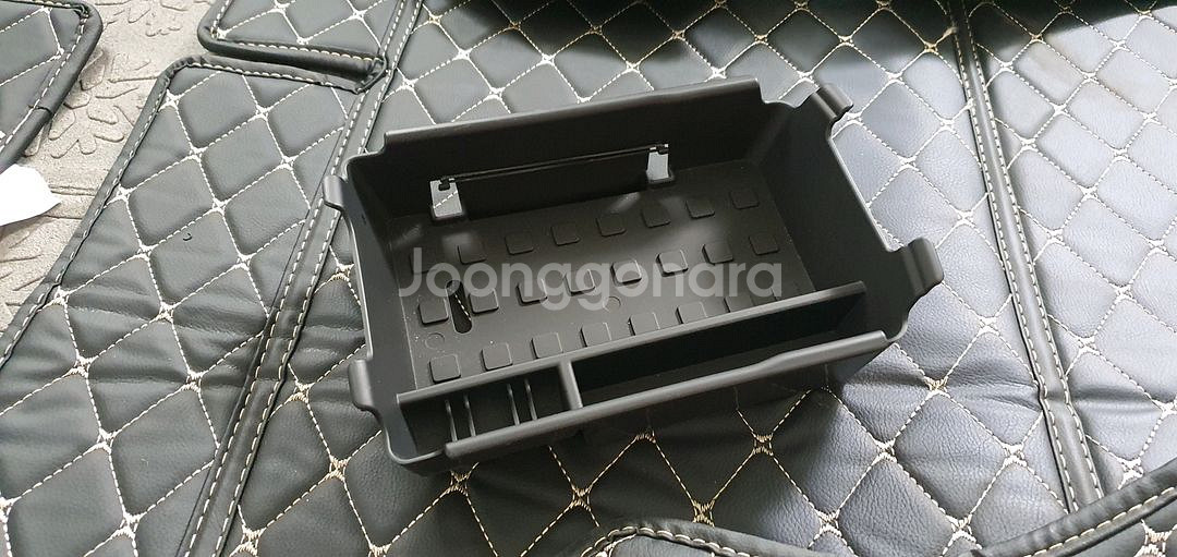 제네시스 GV80 트렁크 차박매트. 풀세트, 콘솔수납함--7