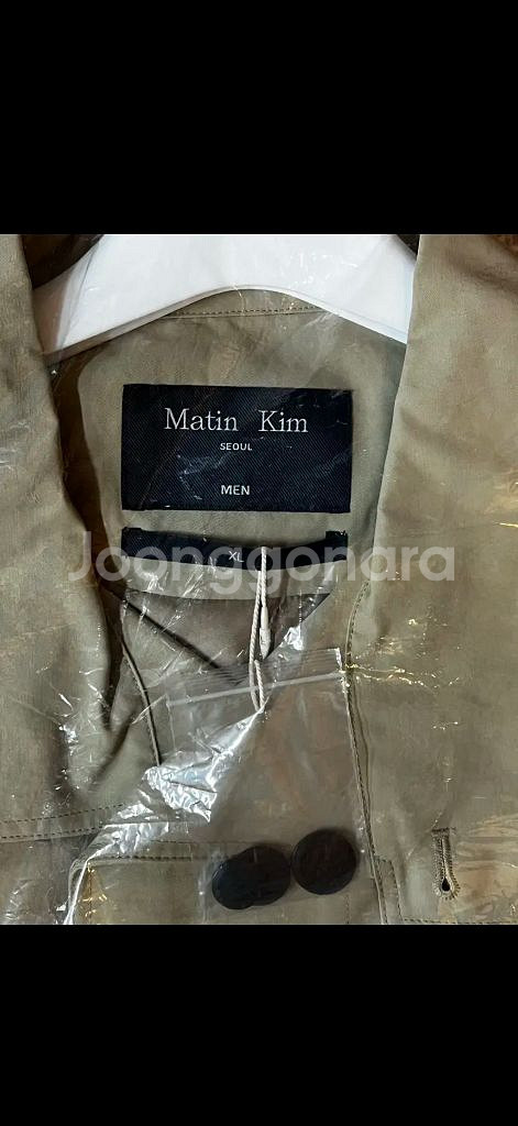 Matin kim 트렌치 자켓 MK2511JP510H--1
