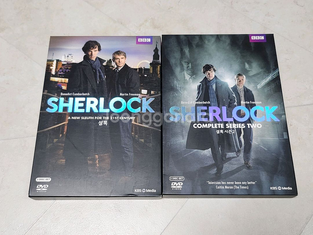 BBC 셜록 드라마 KBS미디어 DVD (더빙 포함)--0