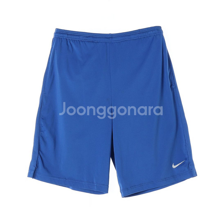 NIKE 나이키 드라이핏 블루 숏팬츠 (S)--0