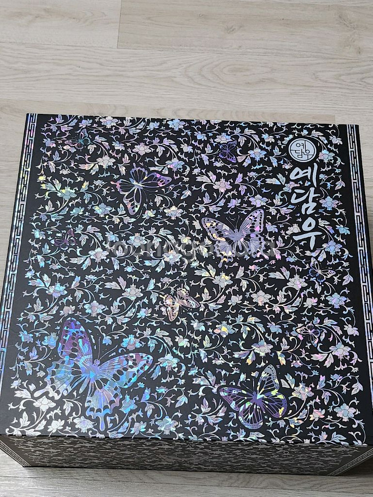 나전칠기 무늬 종이박스/선물박스/보관함--4