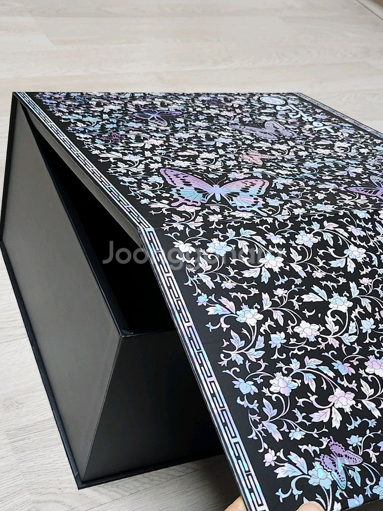 나전칠기 무늬 종이박스/선물박스/보관함--5