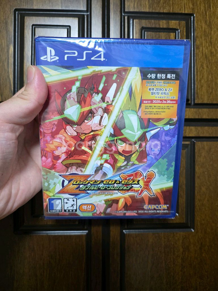 록맨 ZERO & ZX 더블 히어로 컬렉션 PS4 신품--0
