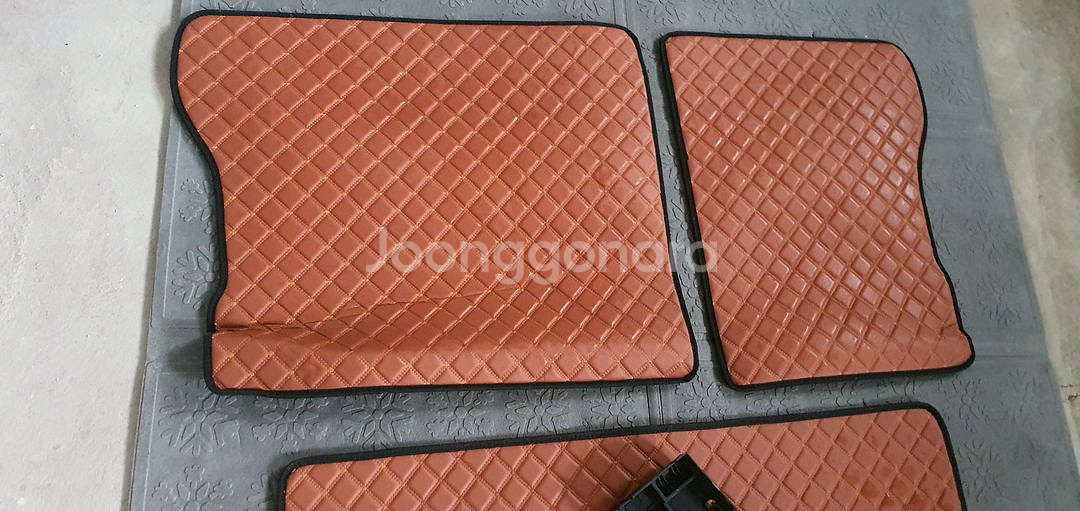 제네시스 GV70 트렁크 차박매트--1