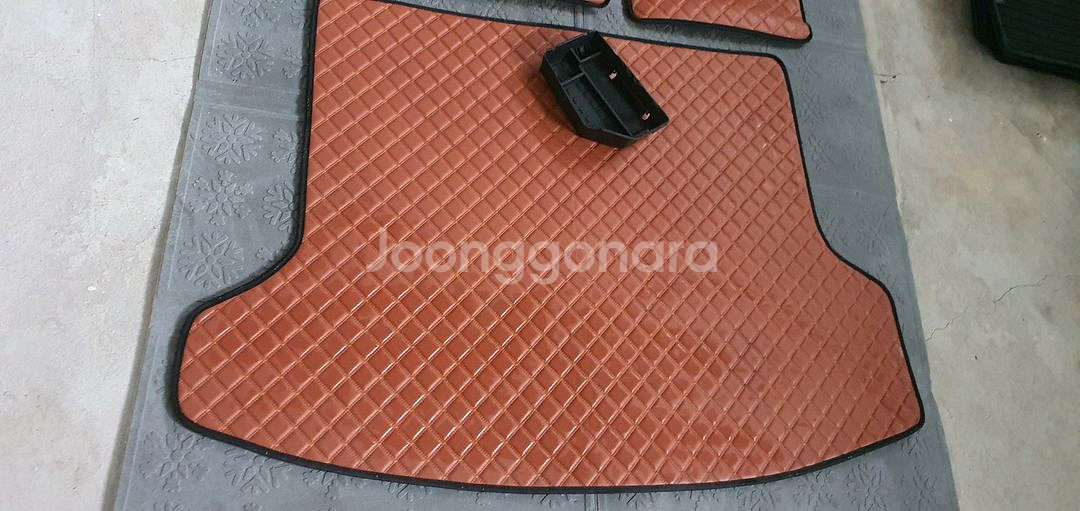 제네시스 GV70 트렁크 차박매트--2