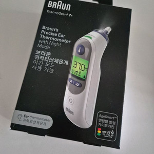 (미개봉) 브라운 써모스캔7+ 귀체온계