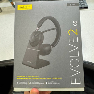 Jabra evolve2 65 무선헤드셋 새상품 팝니다