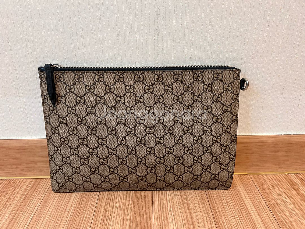 [ 정품 ] 구찌 GG 수프림 클러치 _ 가격인하--1