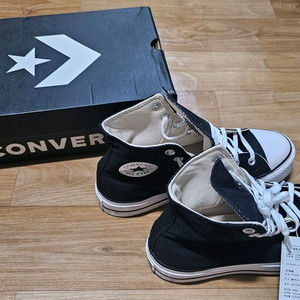 컨버스 척테일러 255 검정색 신발