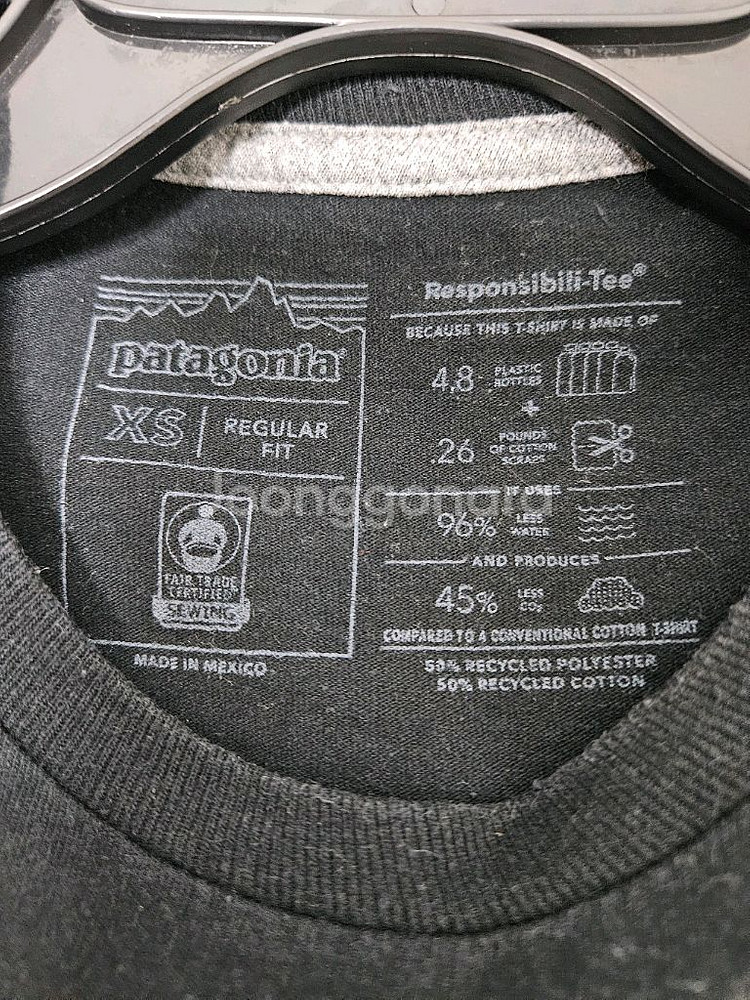 파타고니아 여성 레귤러핏 반팔 티셔츠--2