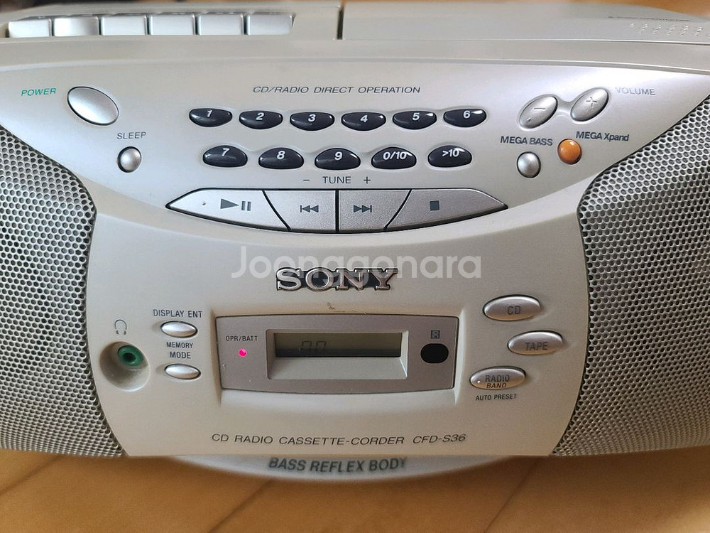 소니 Sony CFD-S36 카세트라디오--3