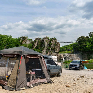 제드 오토듀얼팔레스 4 차박 도킹 텐트