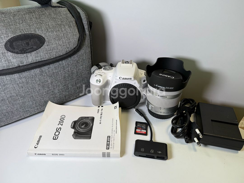 캐논 정품 eos 200d 18-55mm stm 세트--0