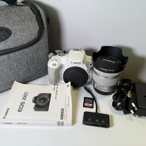 캐논 정품 eos 200d 18-55mm stm 세트