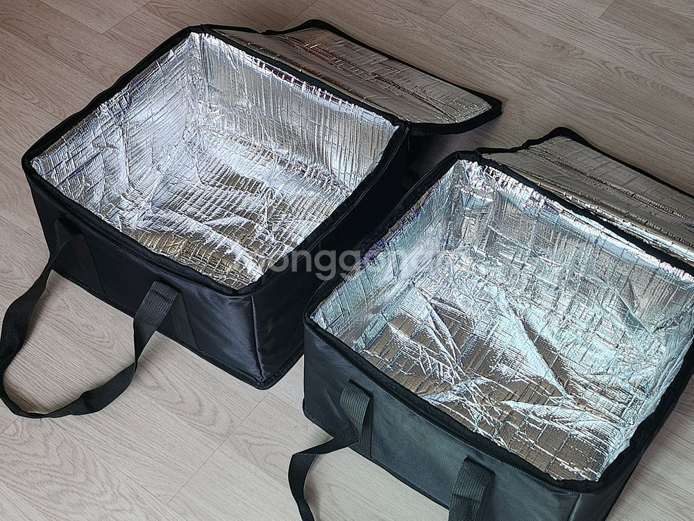 튼튼하고 짱짱한 보냉가방/보냉백/쿨러백 2개--2