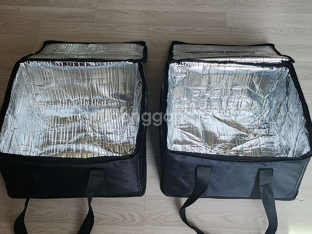 튼튼하고 짱짱한 보냉가방/보냉백/쿨러백 2개--1