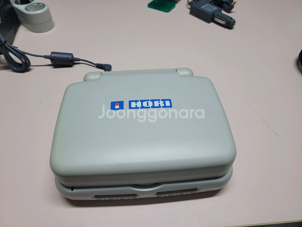 플스 PSone 휴대용 게임기 세트 (hori 액정)--0