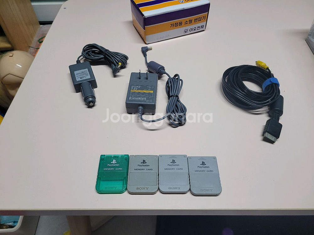 플스 PSone 휴대용 게임기 세트 (hori 액정)--2